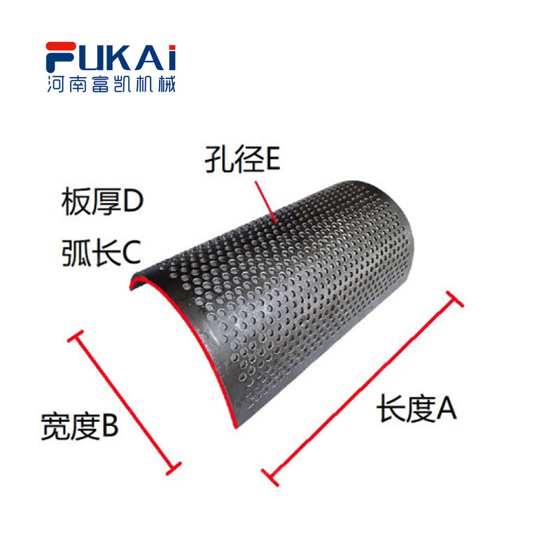 塑料粉碎機篩網