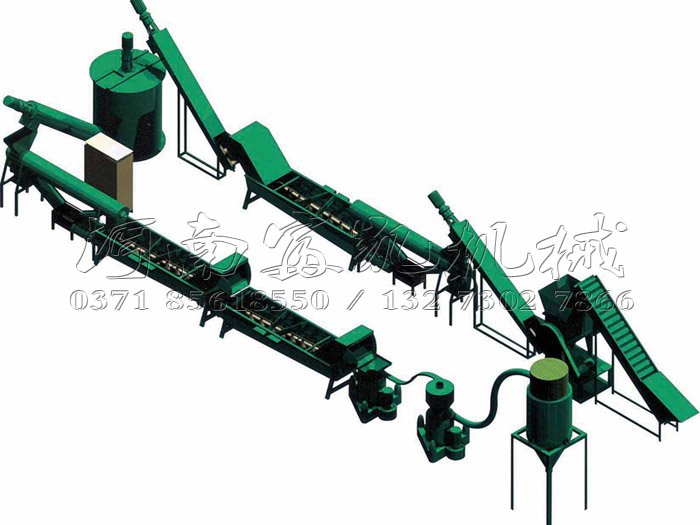 礦泉水瓶破碎生產(chǎn)線(xiàn)